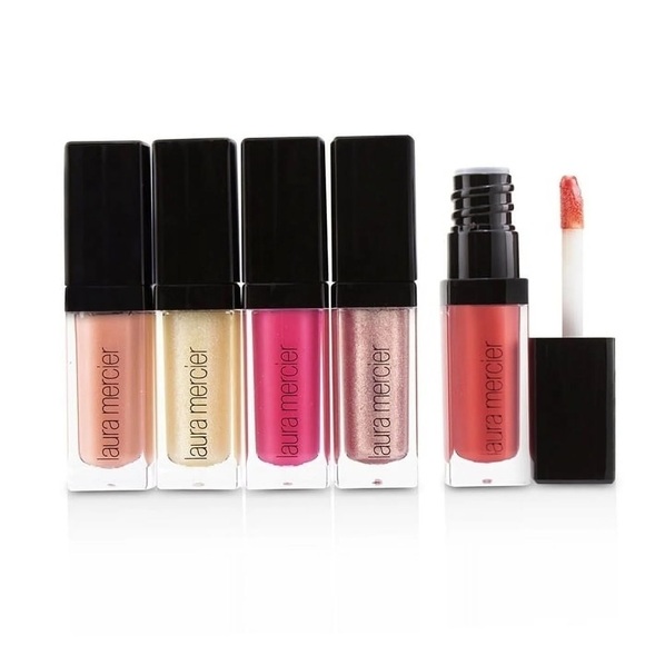 Laura Mercier 5-Piece Starlights Lip Glacé Collection BNIB HTF LE - Picture 3 of 4